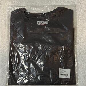 Long Sleeve Raglan Tee, Slate Gray, Women’s Size M.